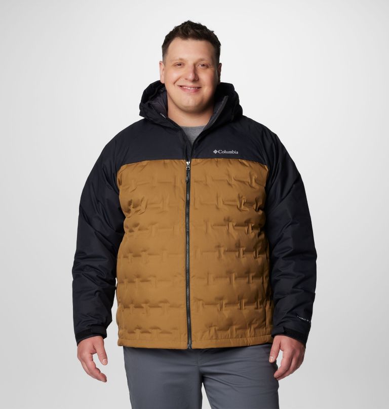 grand trek iii daunenjacke mit kapuze für herren – größe l