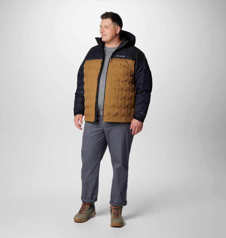 grand trek iii daunenjacke mit kapuze für herren – größe l