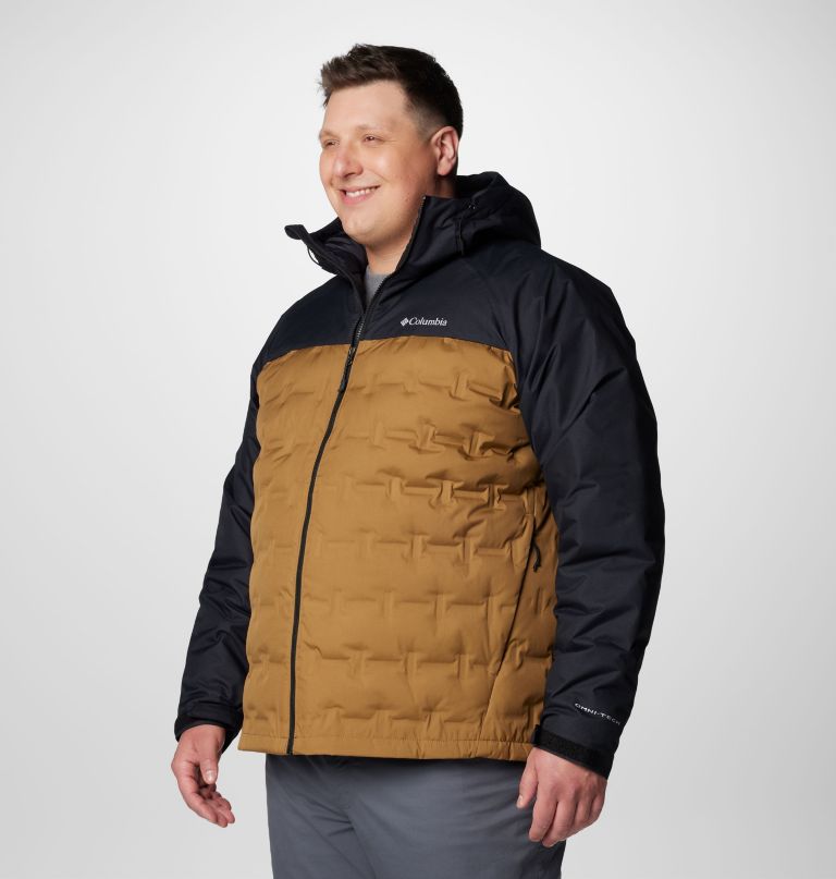 grand trek iii daunenjacke mit kapuze für herren – größe l
