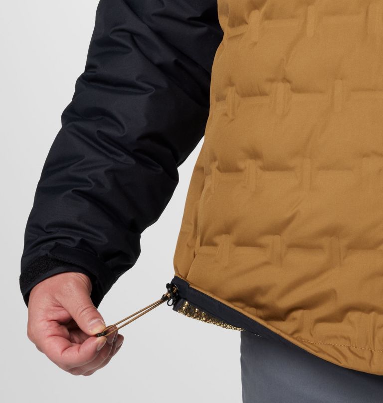 grand trek iii daunenjacke mit kapuze für herren – größe l