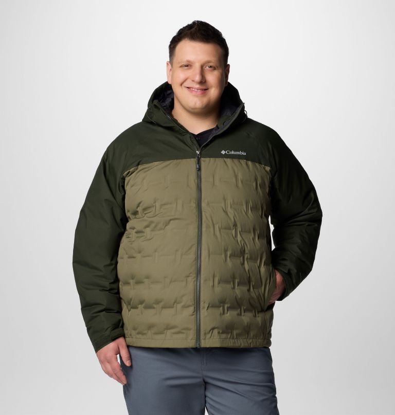 grand trek iii daunenjacke mit kapuze für herren – größe l