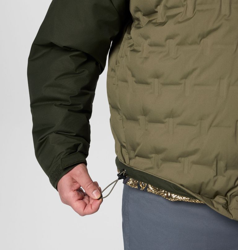 grand trek iii daunenjacke mit kapuze für herren – größe l