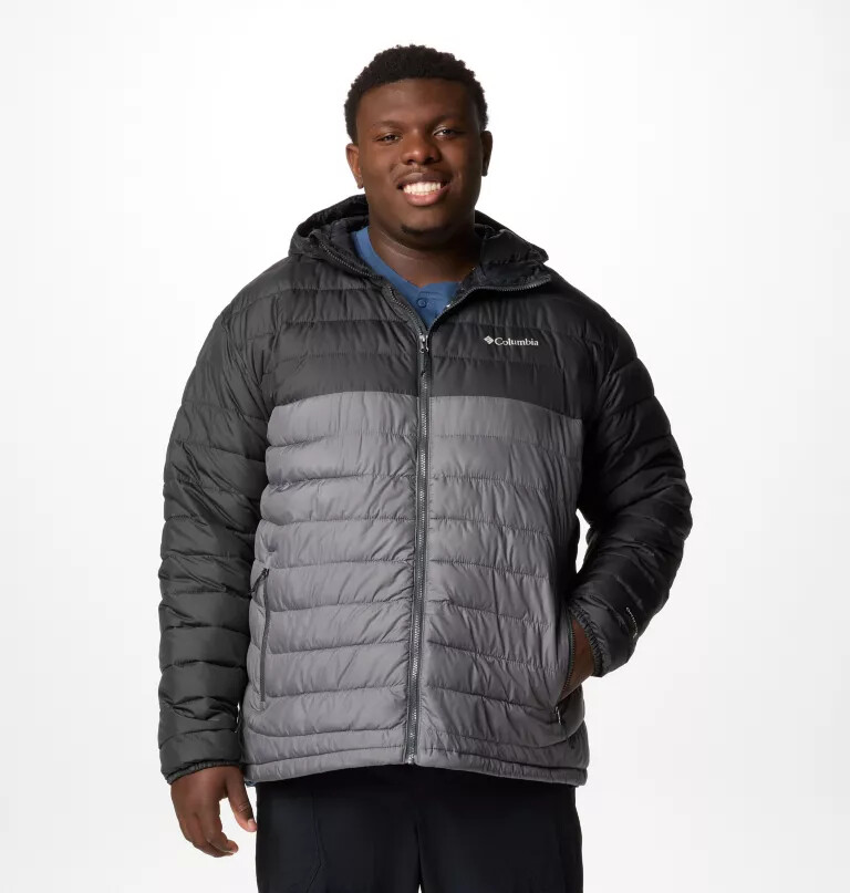 herren powder lite ii kapuzenjacke – größe l