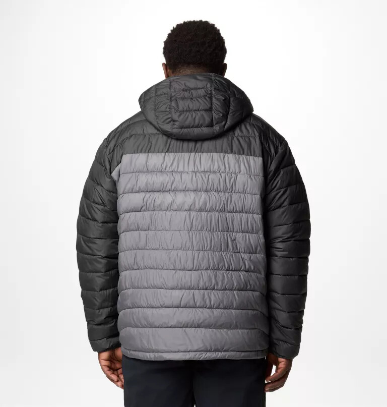 herren powder lite ii kapuzenjacke – größe l