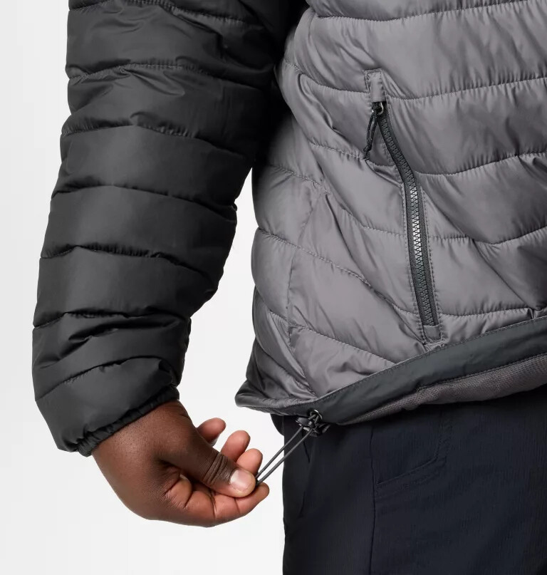 herren powder lite ii kapuzenjacke – größe l