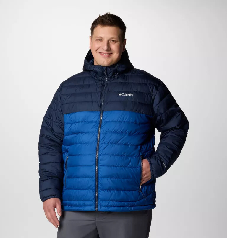 herren powder lite ii kapuzenjacke – größe l