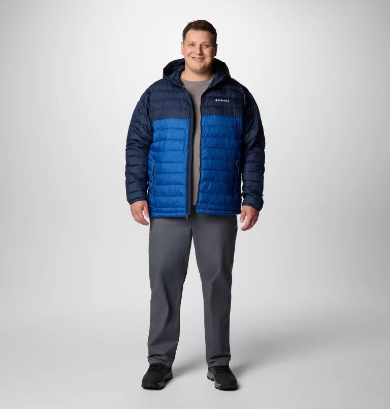 herren powder lite ii kapuzenjacke – größe l
