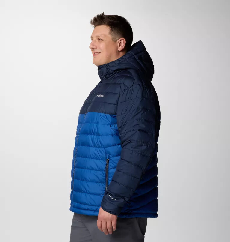 herren powder lite ii kapuzenjacke – größe l