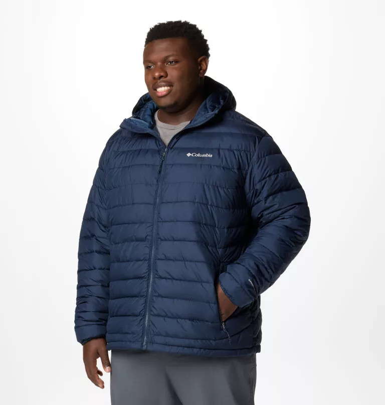 herren powder lite ii kapuzenjacke – größe l
