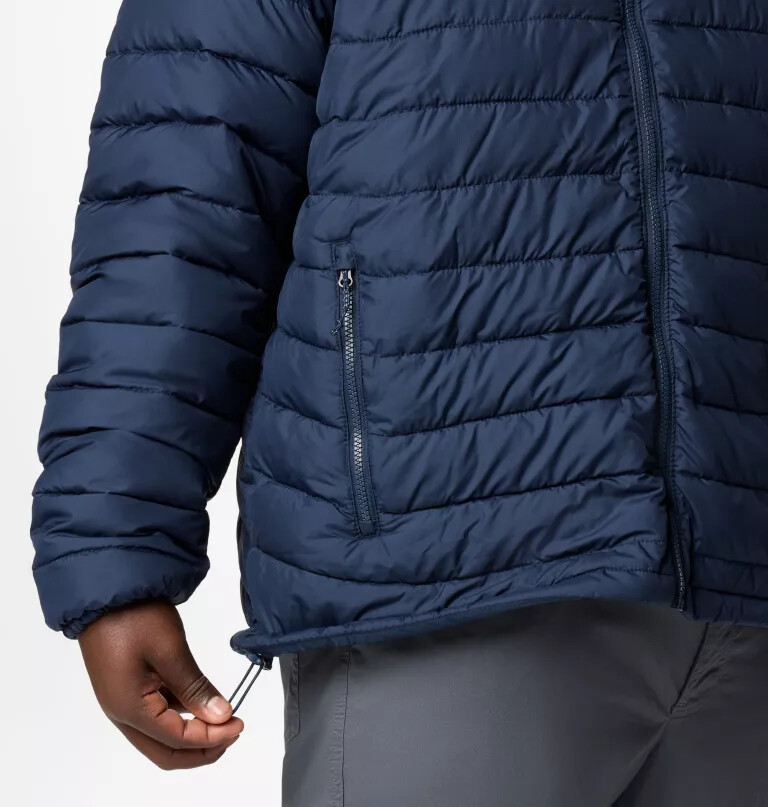 herren powder lite ii kapuzenjacke – größe l
