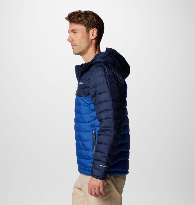 herren powder lite ii kapuzenjacke – lang