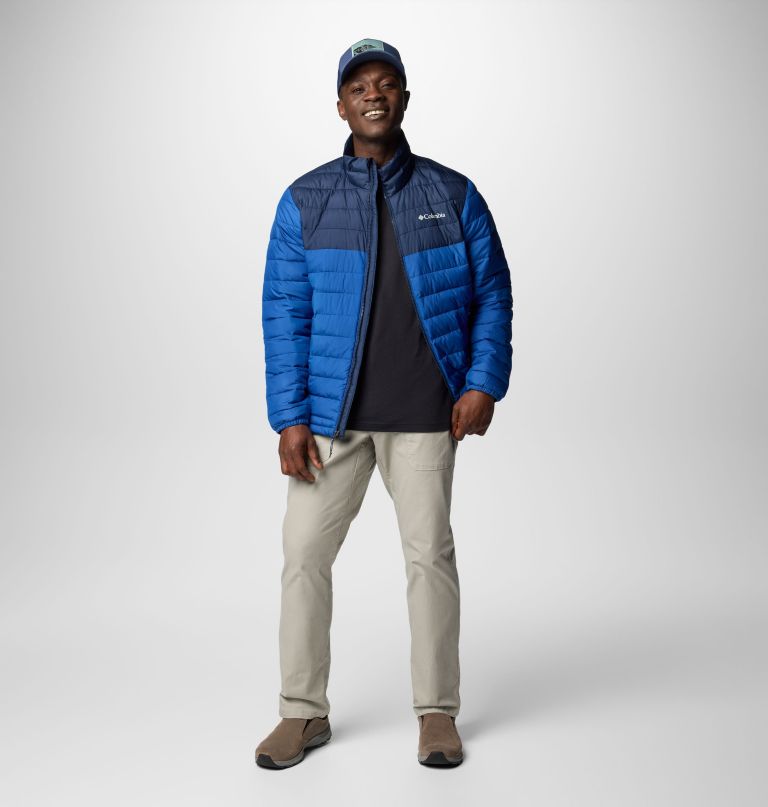 herren powder lite ii jacke - lang