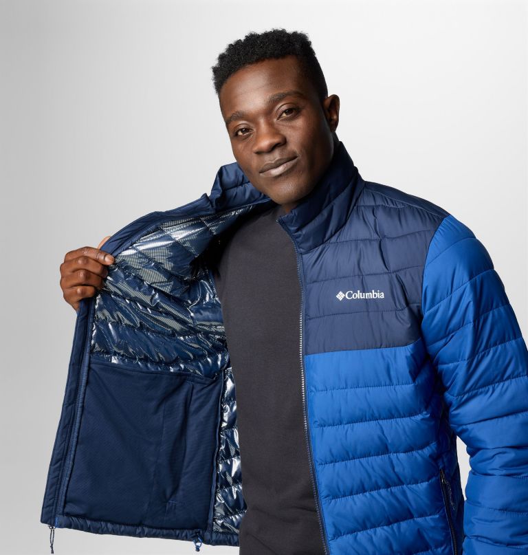 herren powder lite ii jacke - lang