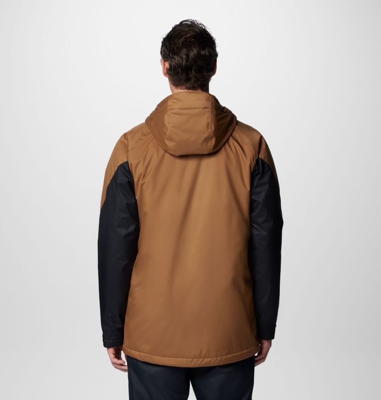 snowy summit herrenjacke – lang