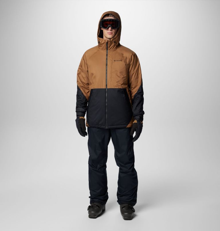 snowy summit herrenjacke – lang