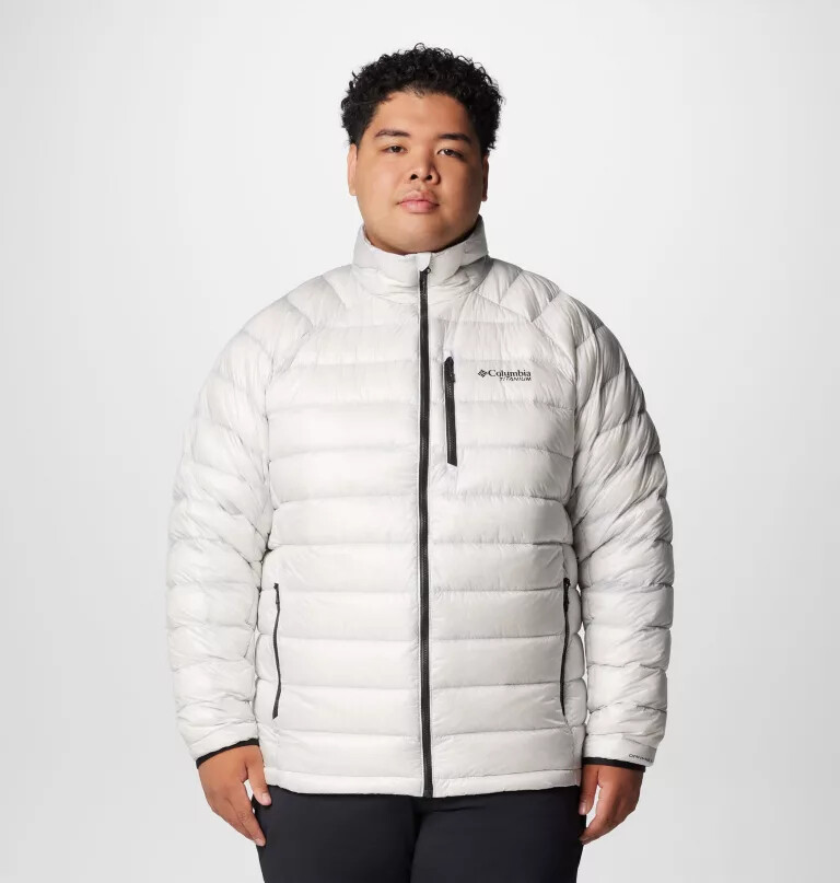 arctic crest daunenjacke für herren – größe l