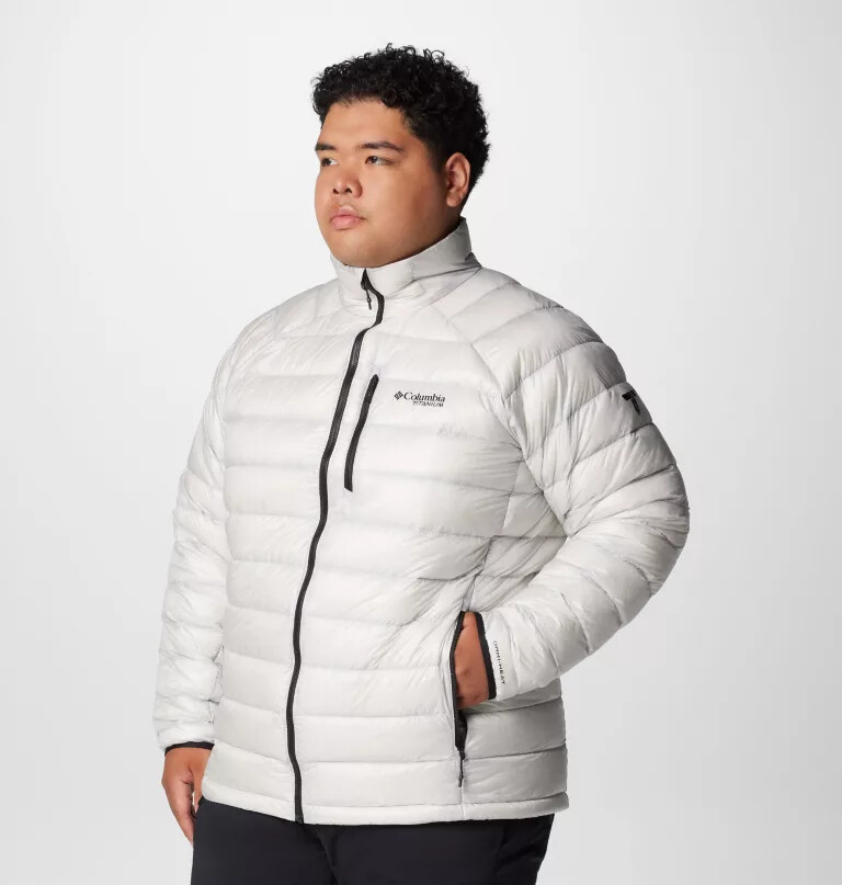 arctic crest daunenjacke für herren – größe l