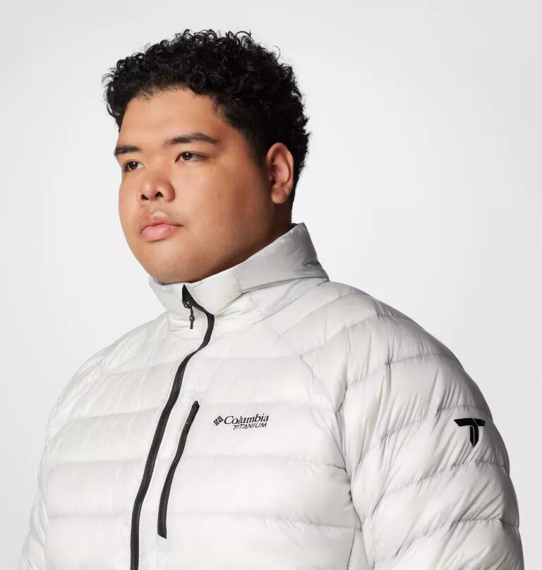 arctic crest daunenjacke für herren – größe l