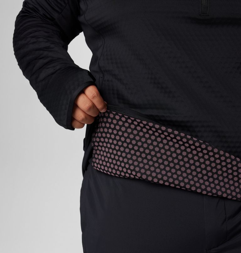 herren crystal leaf omni-heat helix pullover mit halbem reißverschluss – größe l