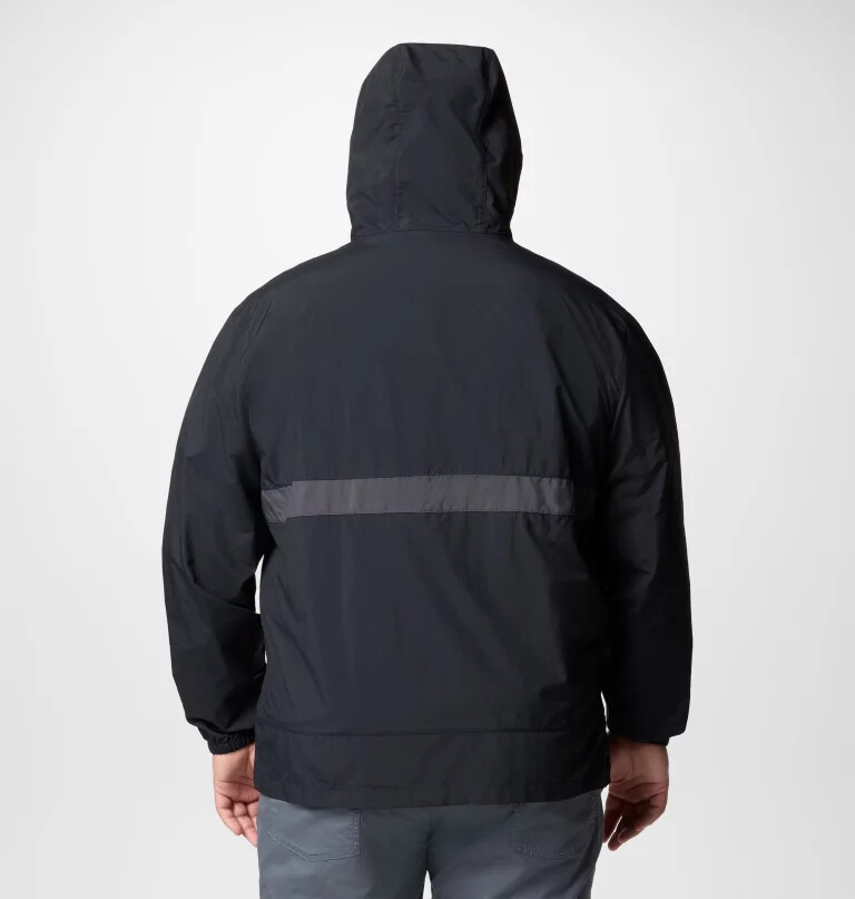 spire valley windjacke mit kapuze für herren – größe l