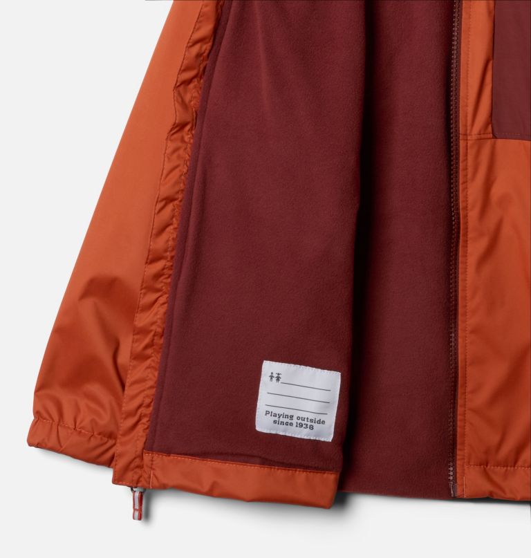 jungen-fleecejacke rainy trails ii