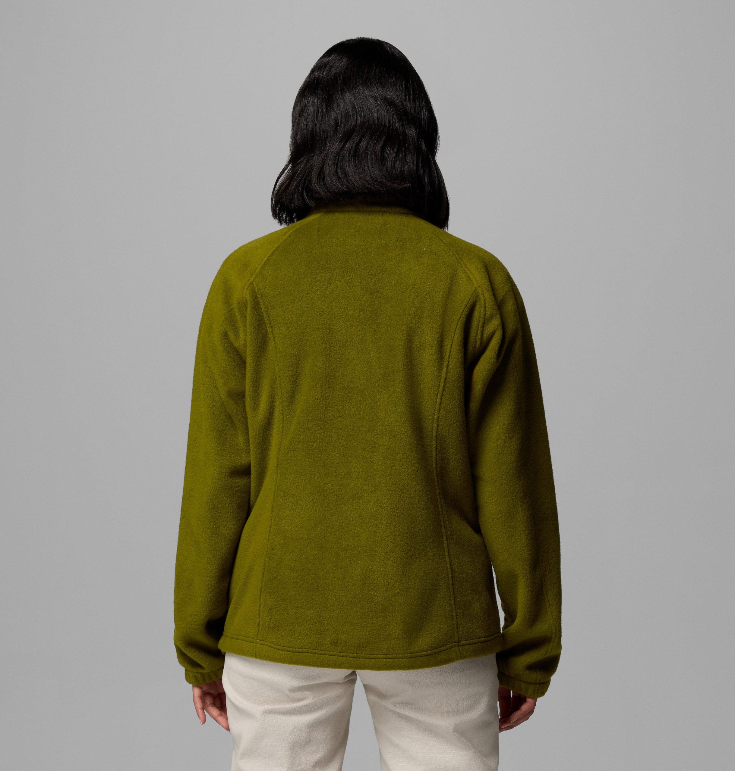 benton springs fleecejacke mit durchgehendem reißverschluss für damen – petite