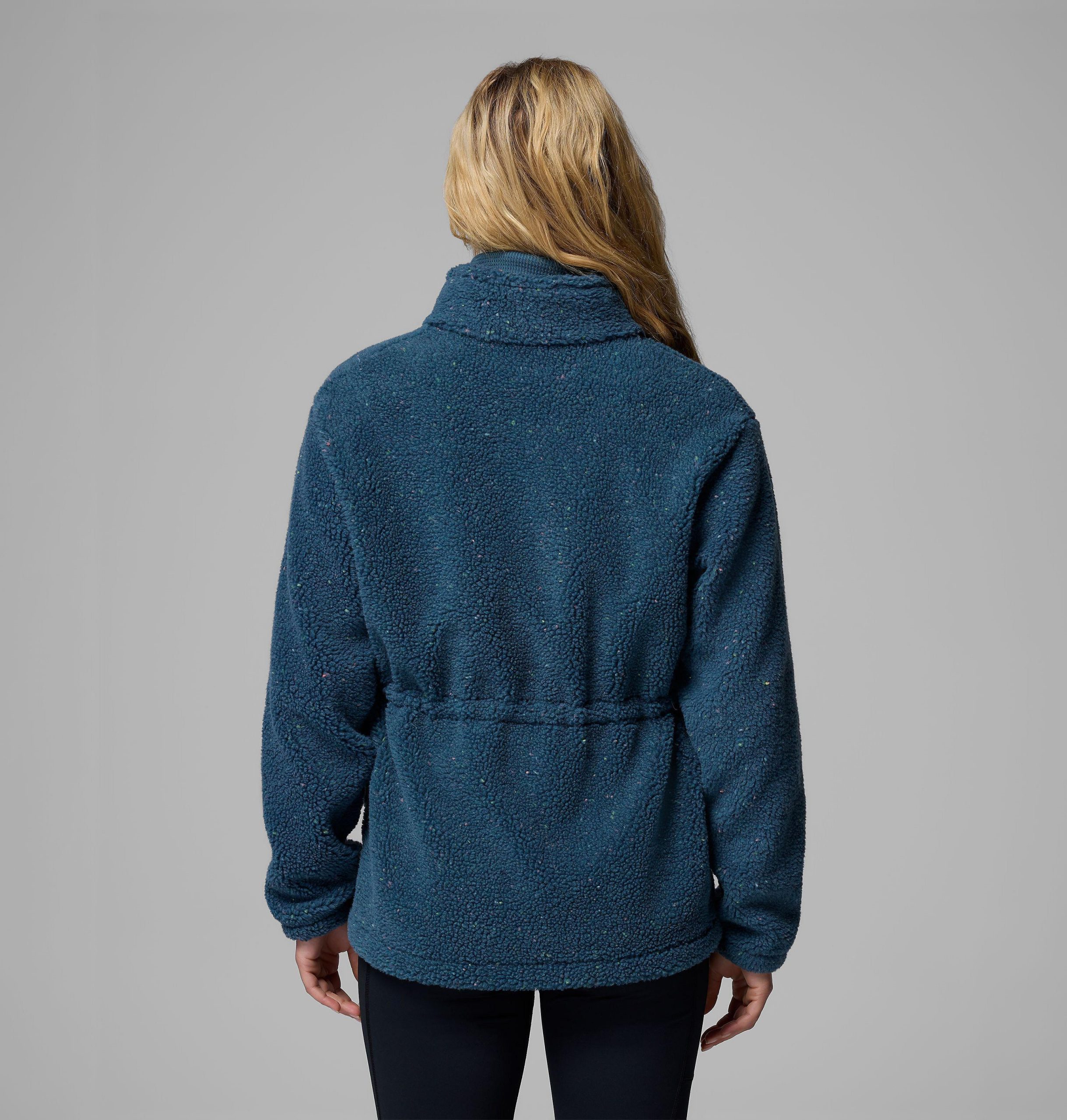 stellar path damen-fleecejacke mit durchgehendem reißverschluss
