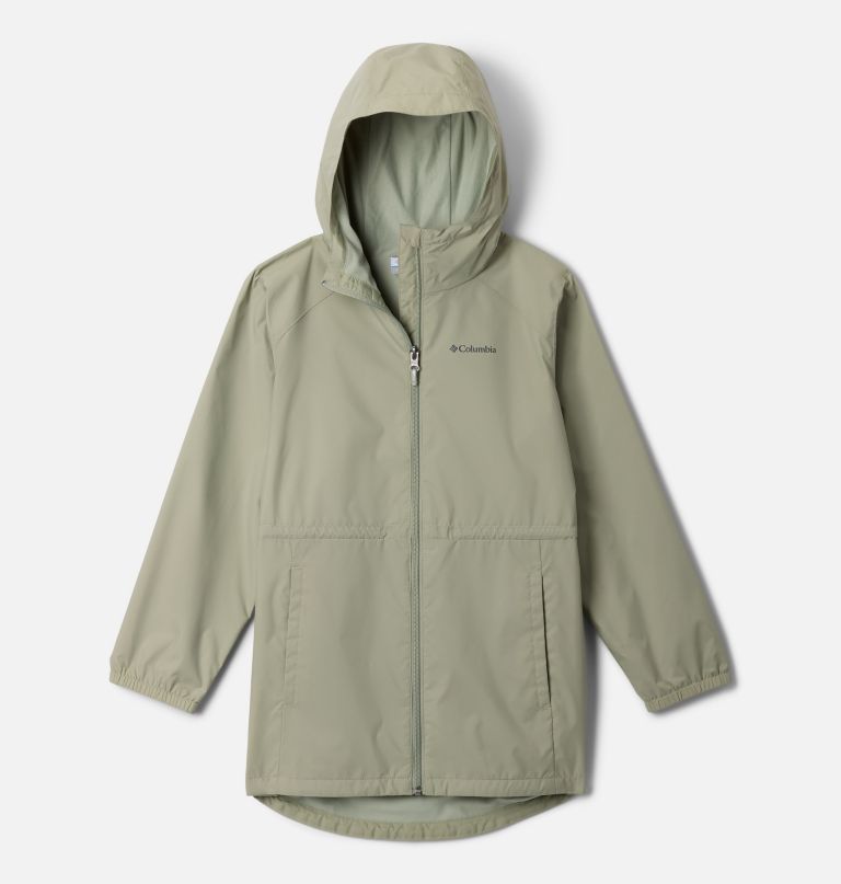 switchback gefütterte lange jacke für mädchen