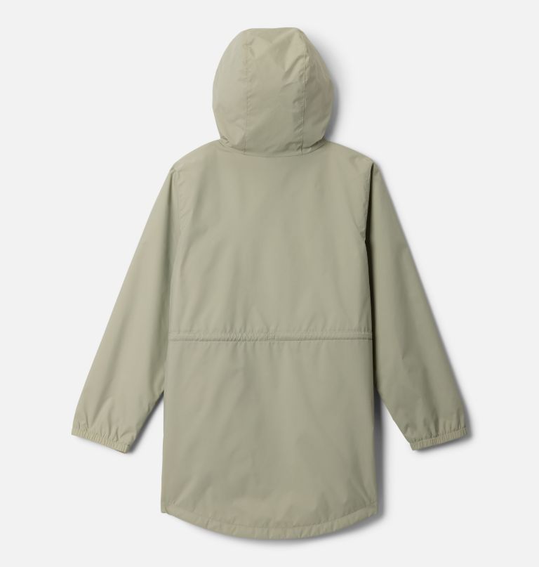 switchback gefütterte lange jacke für mädchen