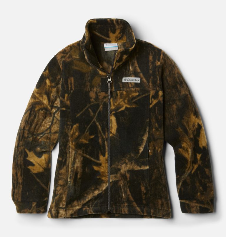 zing iii fleecejacke mit print für jungen