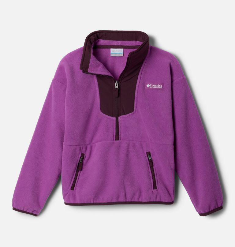 sequoia grove fleecejacke mit halbem reißverschluss für kinder