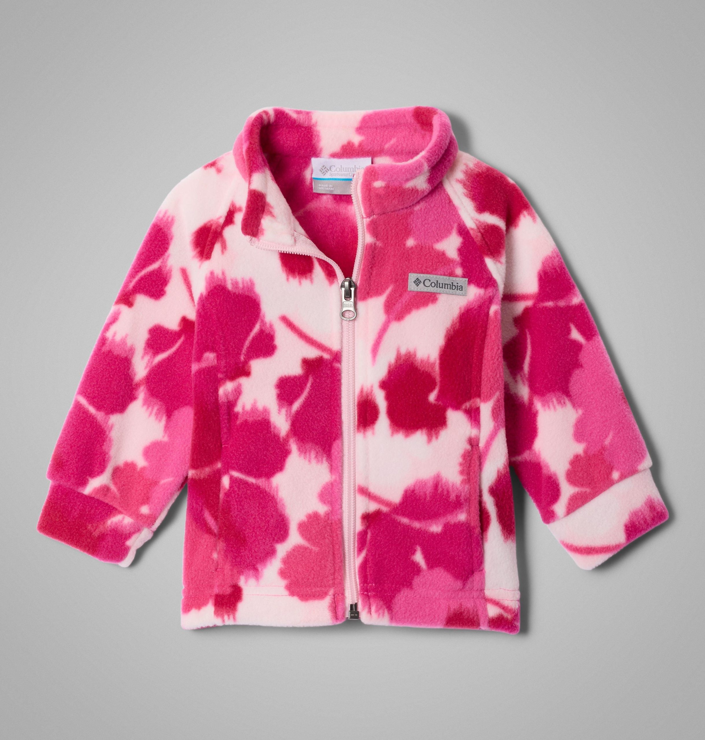 mädchen-fleecejacke mit aufdruck „benton springs ii für kleinkinder