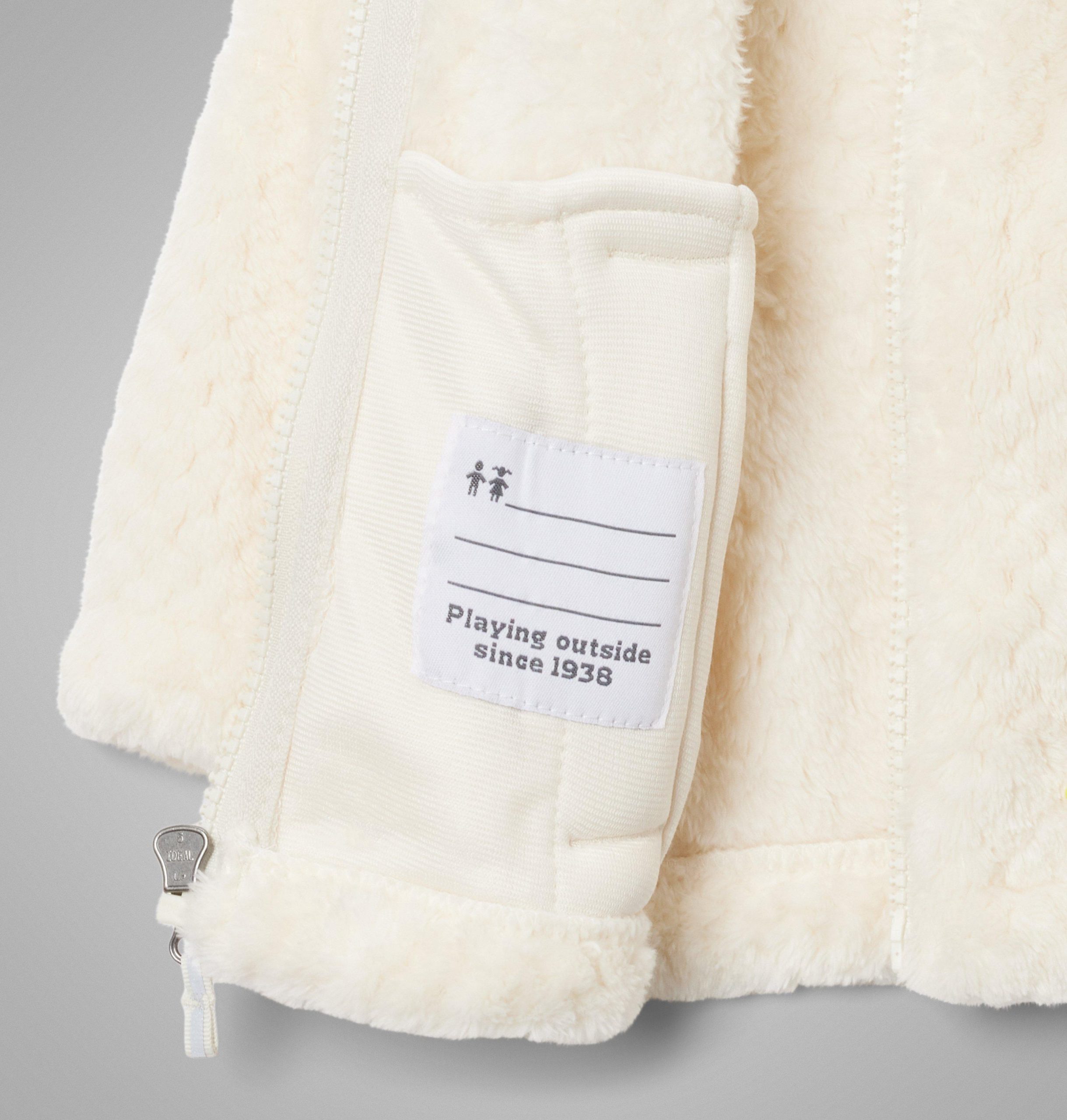 sherpa-jacke für mädchen baby