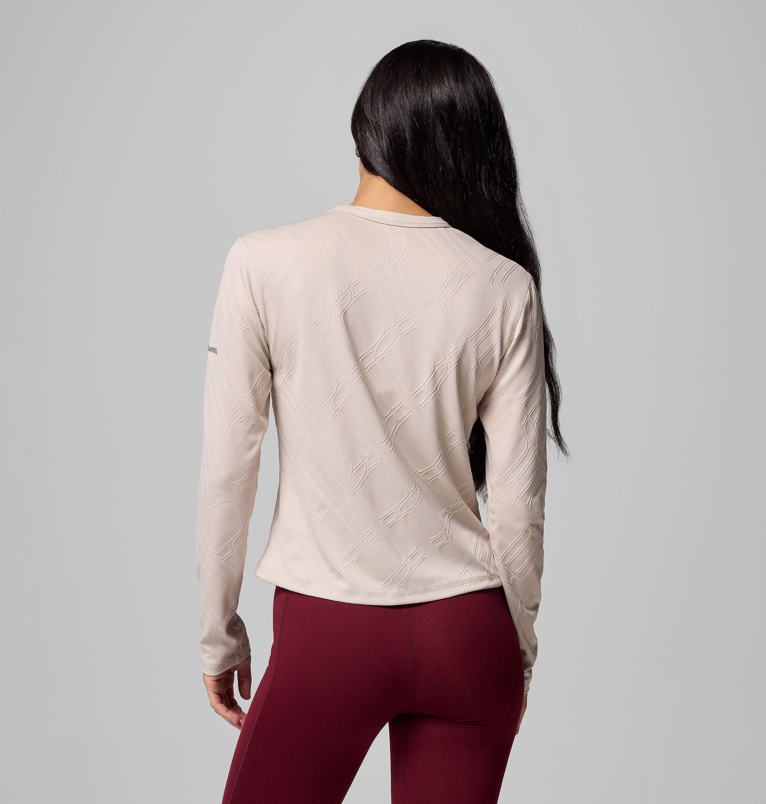 damen granite point langarmshirt