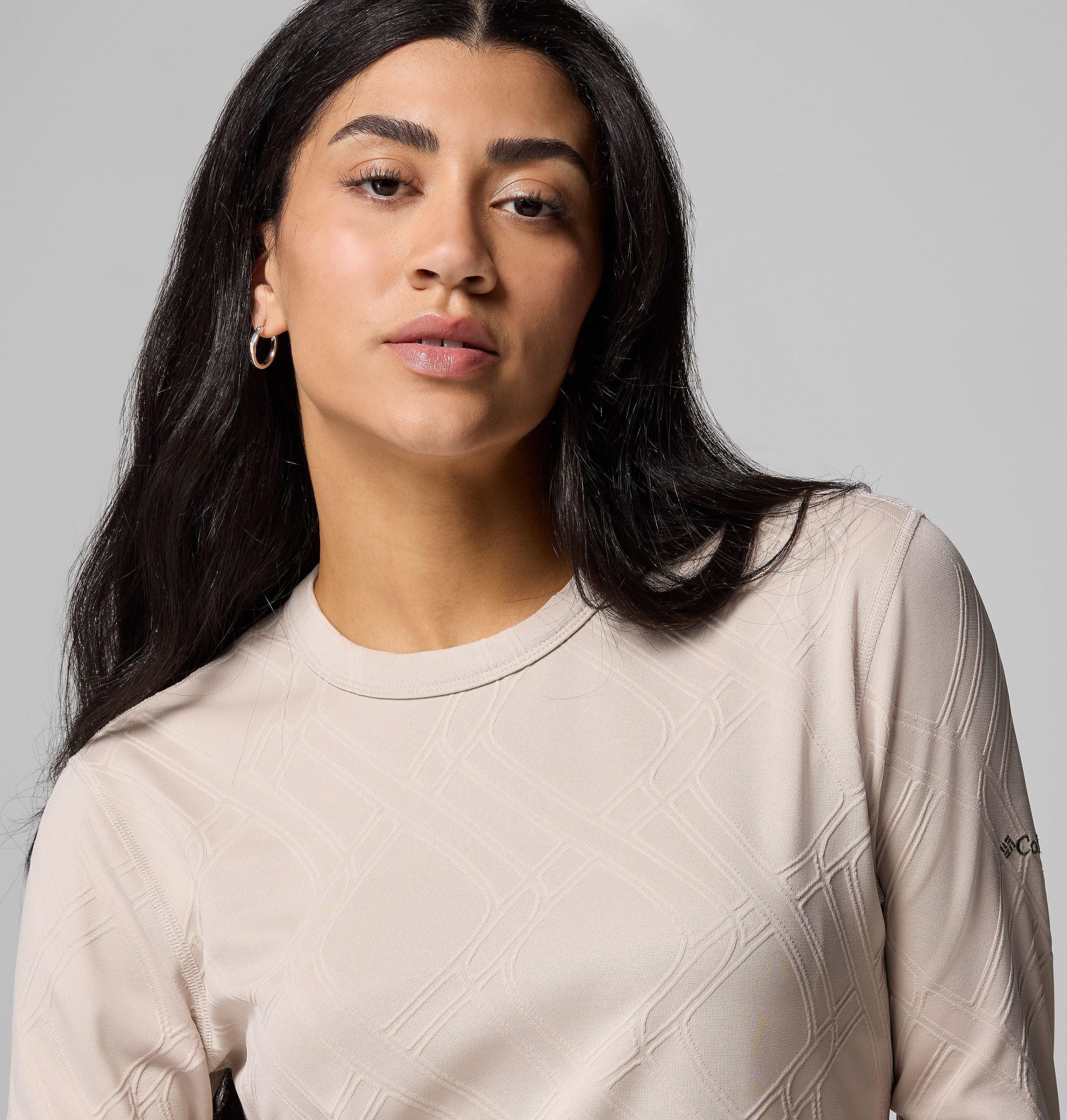 damen granite point langarmshirt