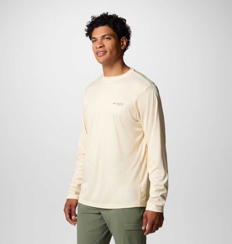 herren terminal tackle pfg fish shine langarmshirt
