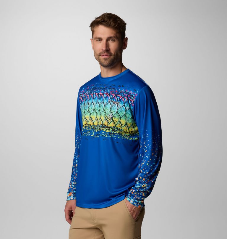 herren terminal tackle pfg x bentley langarmshirt