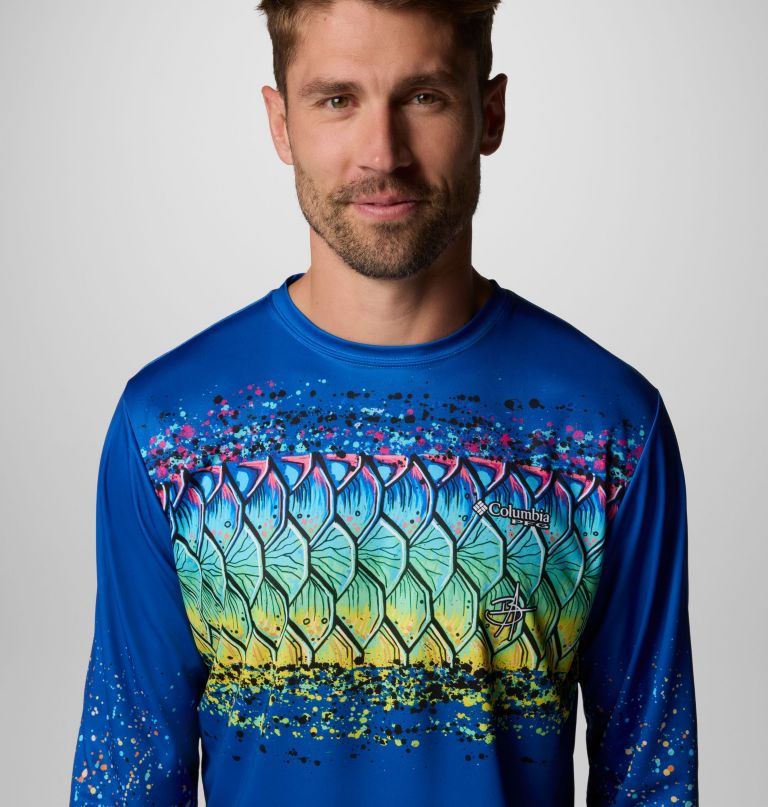 herren terminal tackle pfg x bentley langarmshirt