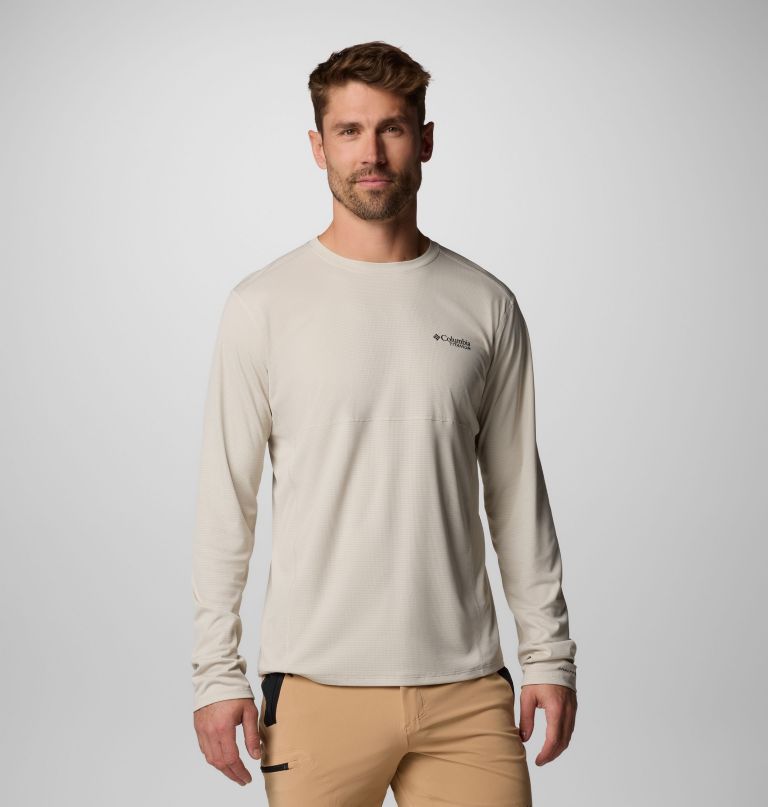 herren cirque river pro langarmshirt mit rundhalsausschnitt