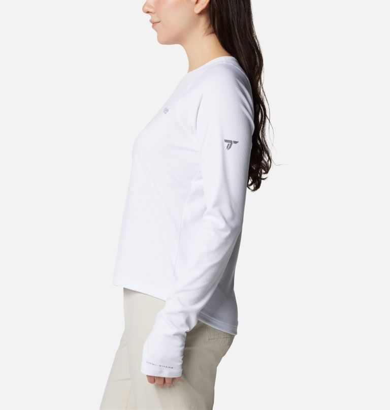 summit valley langarmshirt für damen mit rundhalsausschnitt