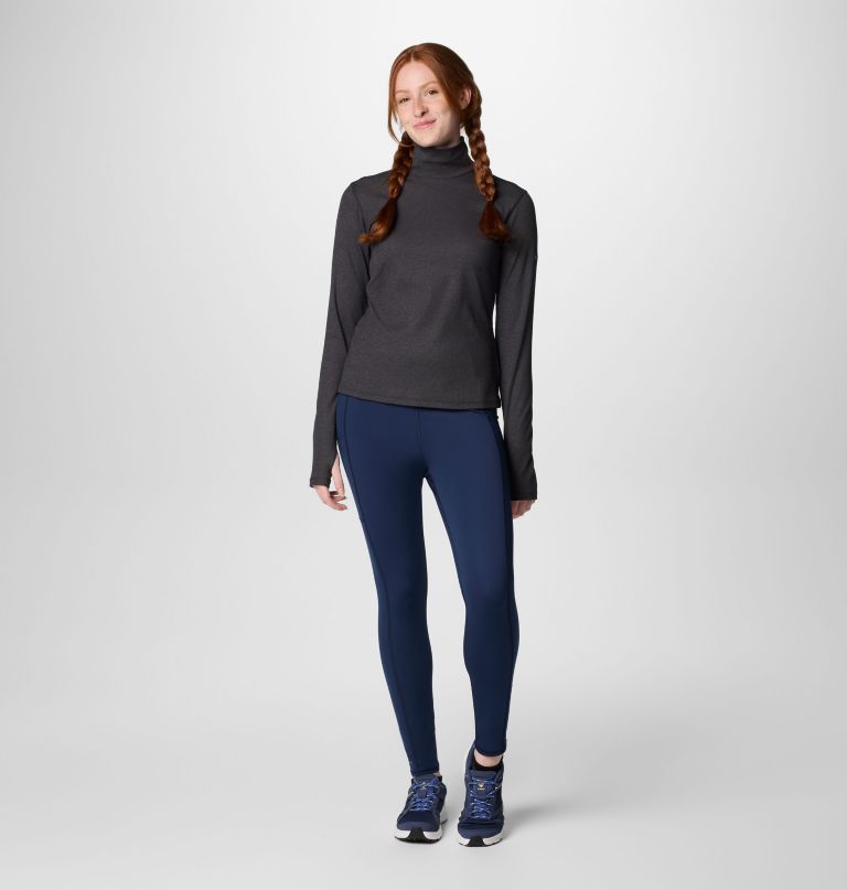 boundless days strick-langarmshirt mit rollkragen für damen