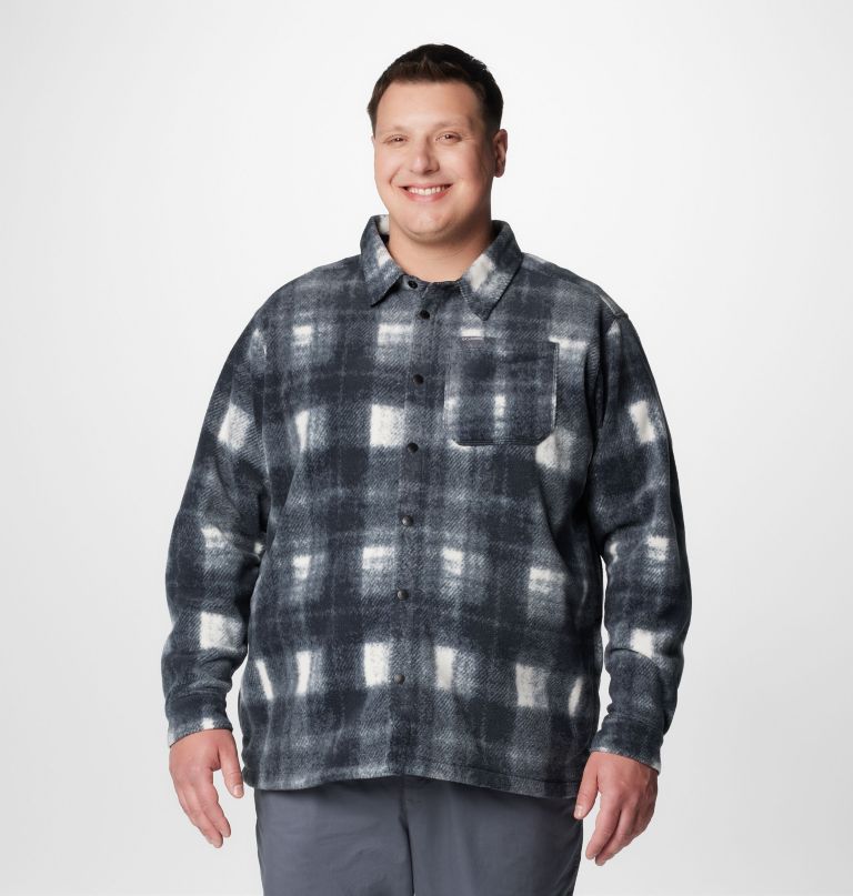 steens mountain herren-fleecejacke mit print ii – größe l