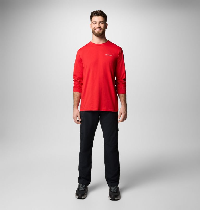 canyonland trail langarm-t-shirt für herren – größe l
