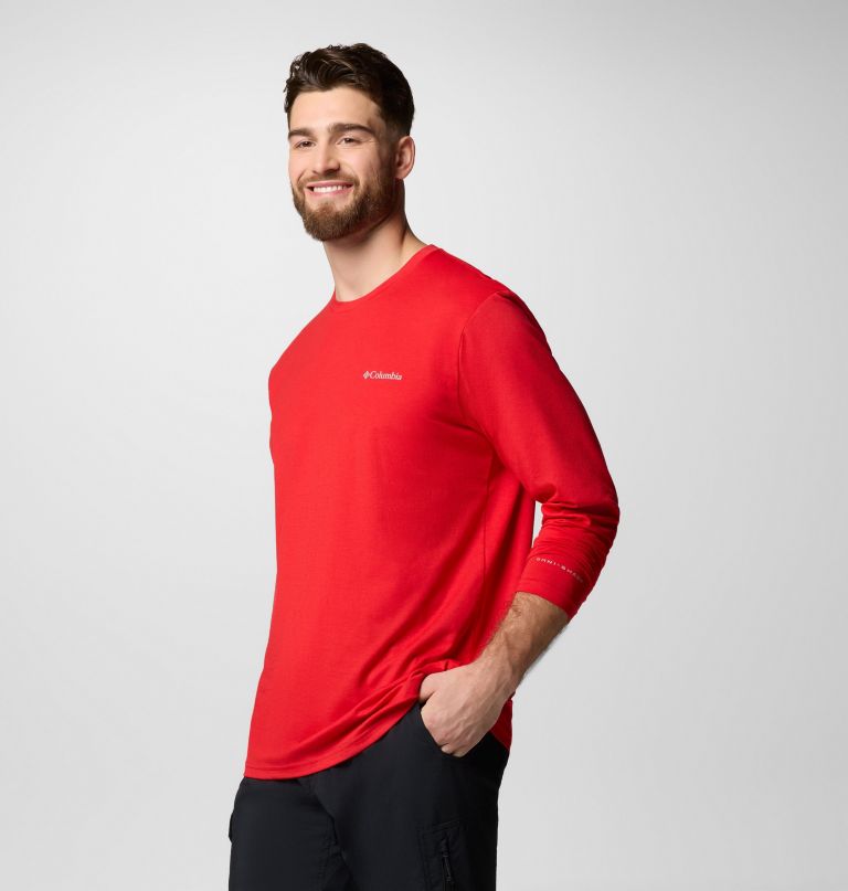 canyonland trail langarm-t-shirt für herren – größe l