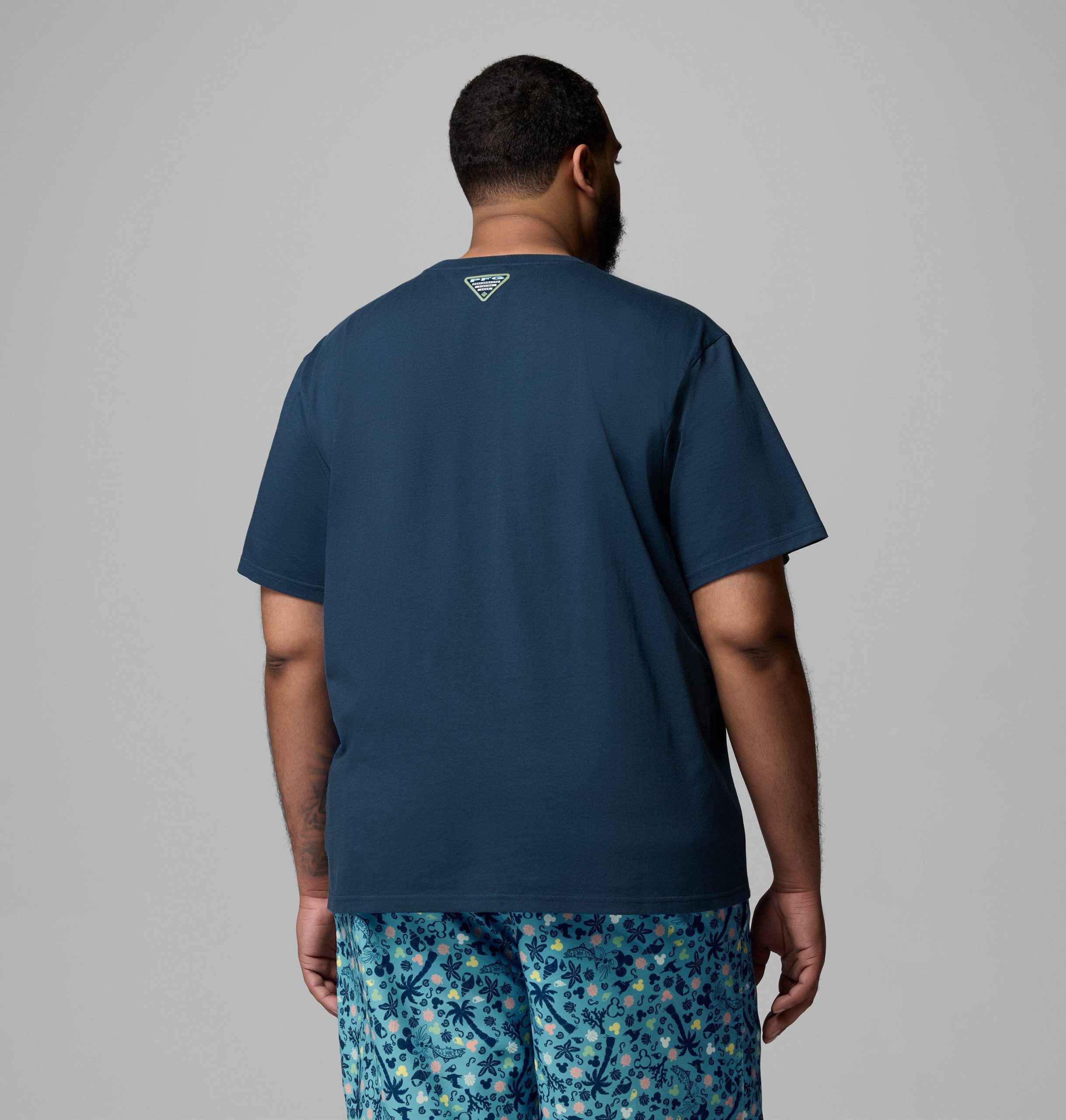 csc x disney pfg kurzarm-t-shirt für herren – größe l