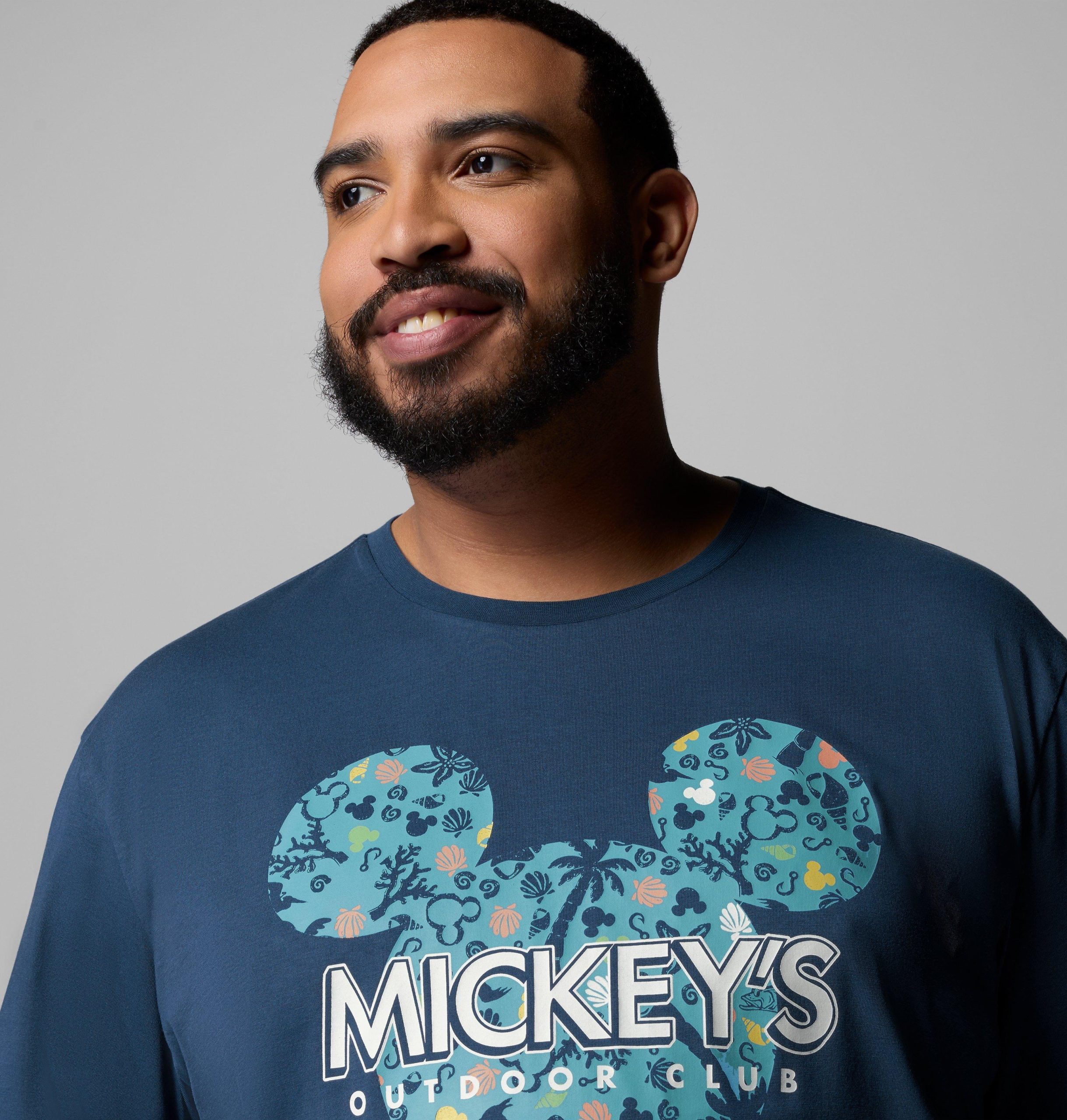 csc x disney pfg kurzarm-t-shirt für herren – größe l