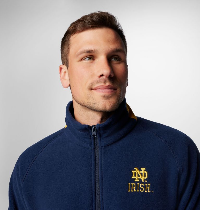 collegiate flanker iv fleecejacke für herren – notre dame