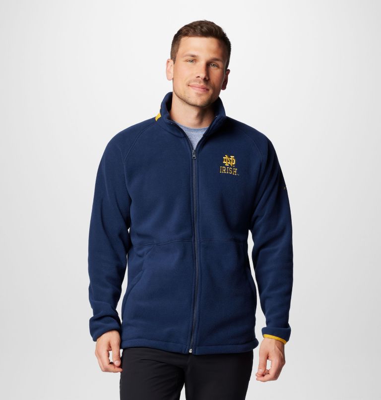 collegiate flanker iv fleecejacke für herren – notre dame