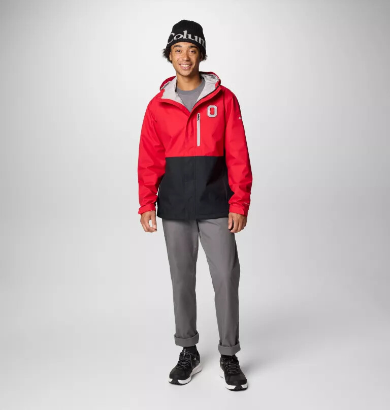 herren collegiate field bound jacke – lang – ohio state