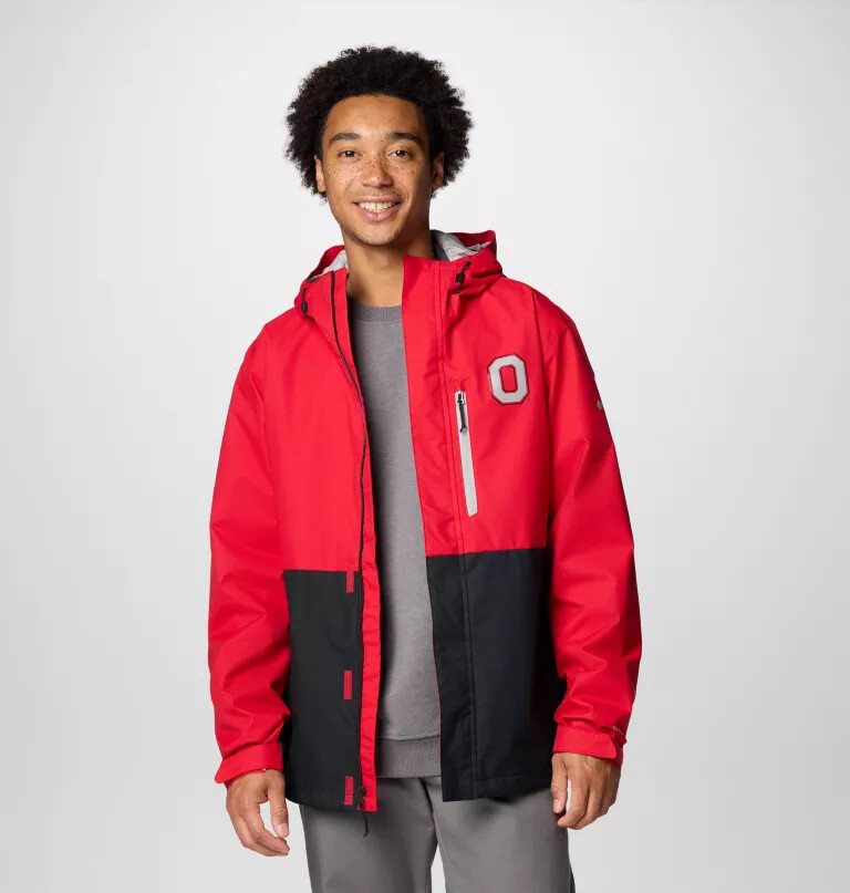 herren collegiate field bound jacke – lang – ohio state
